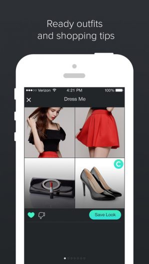personal-shopper-app-cluise-save-look-screen