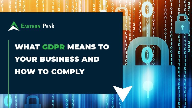 GDPR: What Does It Mean to Your Business And How to Comply?